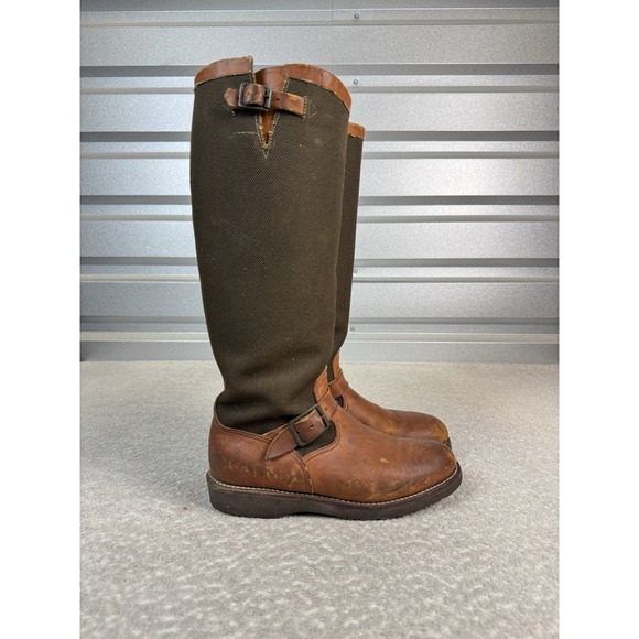 Chippewa Men'sBrown Snake Outdoor Hunting Boots 23913 Made in USA Size 7 D